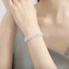 【LULE] 天然淡水パール 遣プレスレット レディース ピジュー付き 上品 華著 大人可愛い きれいめ フォーマル 結婚式 入学式 卒業式 オフィス デイリー誕生日 プレゼント ギフト